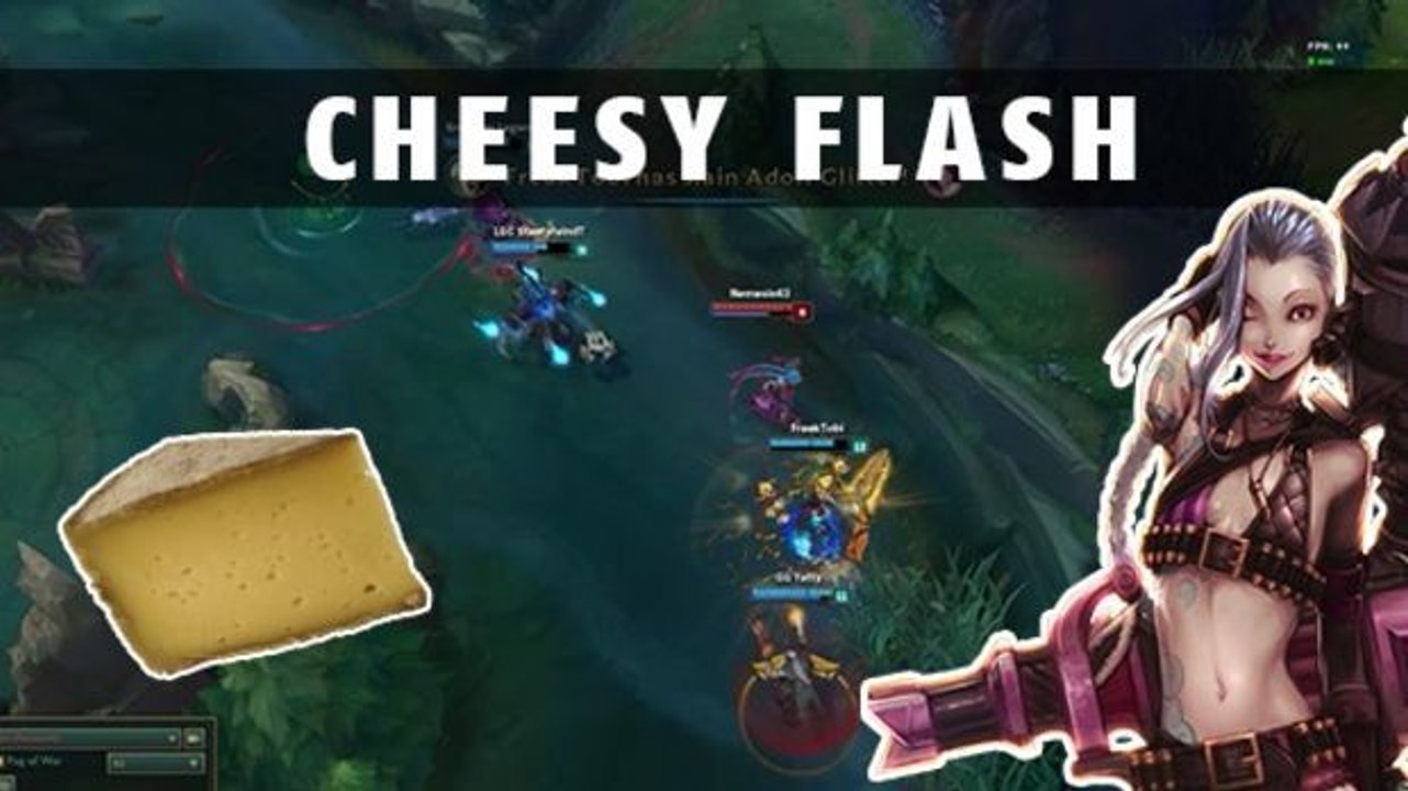 League of Legends: Ein gewagter Flash mit Jinx!