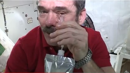 Peut-on pleurer dans l’espace ? L'astronaute Chris Hadfield répond en vidéo