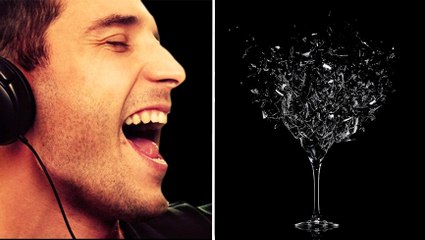 Un chanteur peut-il vraiment faire éclater du verre avec sa voix ?