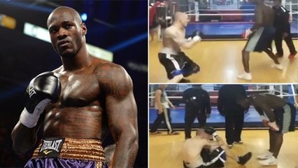 Deontay Wilder macht diesem Troll, der ihn bedrohte, das Leben zur Hölle