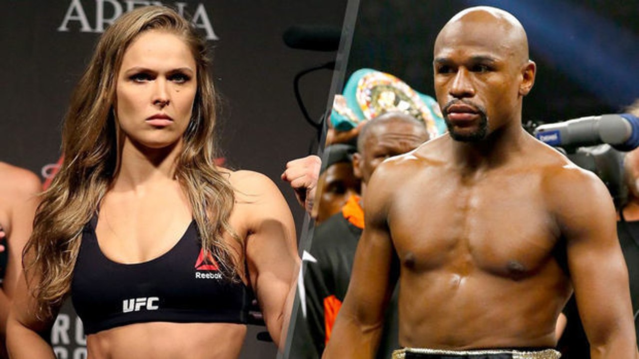 Floyd Mayweather wird erneut von Ronda Rousey provoziert