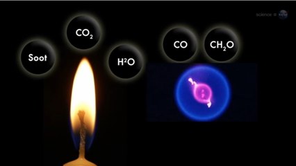 Des chercheurs créent des flammes froides dans la Station spatiale internationale