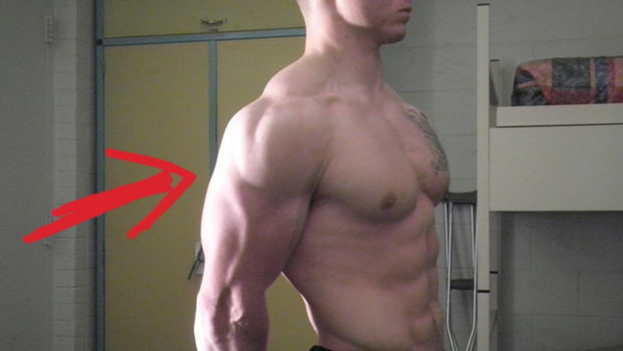 Drei Übungen für einen Trizeps aus Beton