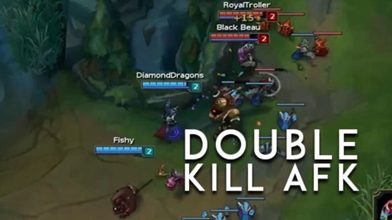 League of legends: vayne ist afk und landet einen doppelkill