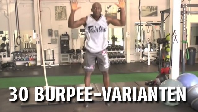 30 Burpee-Varianten für einen Körper aus Stahl