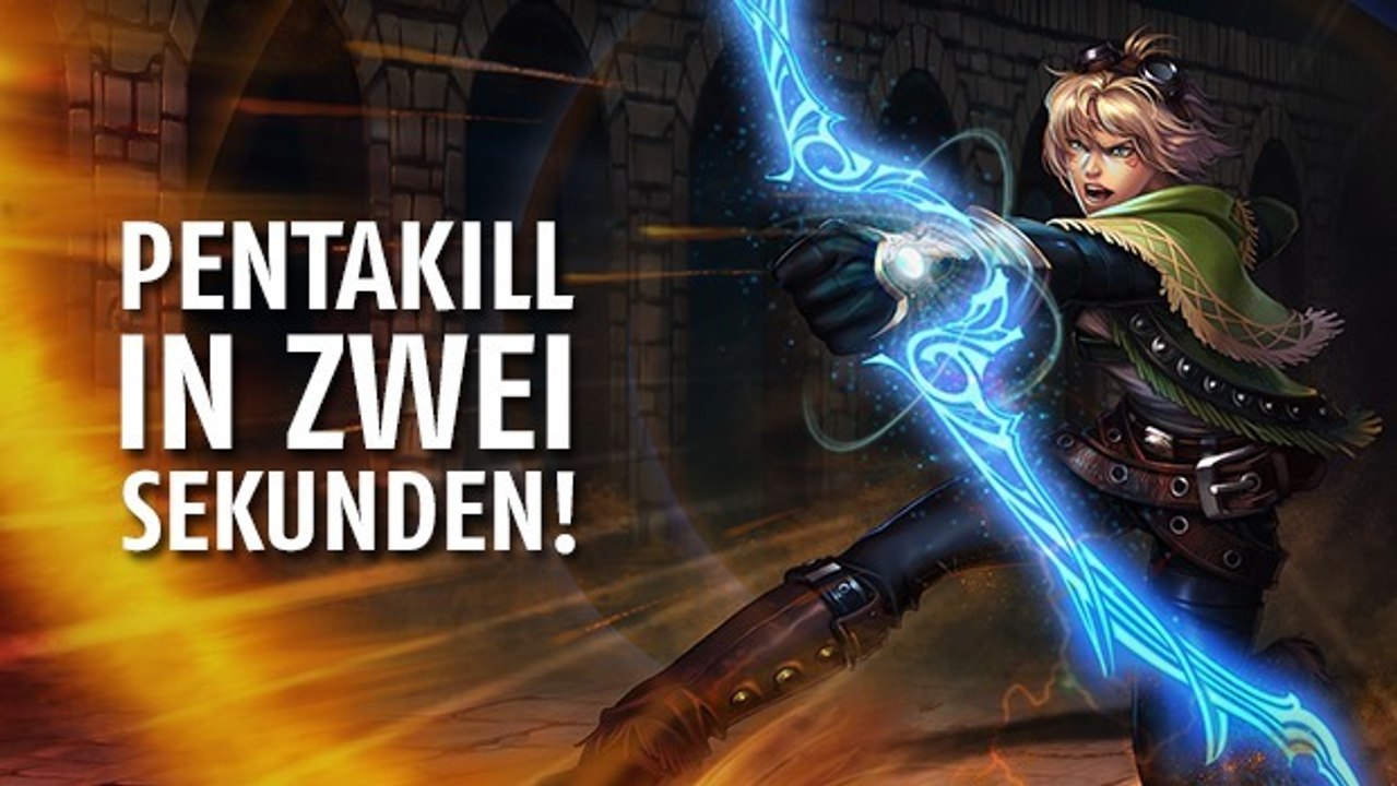 League of legends: er verteidigt seinen nexus mit einem klassen pentakill