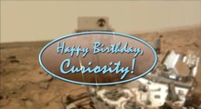Le rover Curiosity se chante 'Joyeux anniversaire' sur Mars