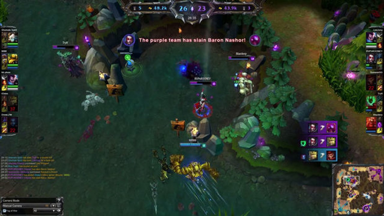 League of legends: wenn zwei teams gleichzeitig aufgeben