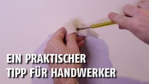 Tipps und Tricks - Episode 9: Wie schraubt man eine Schraube ordentlich in die Wand?