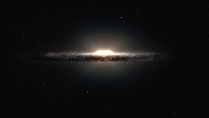 Notre galaxie, la Voie lactée, a un coeur en forme de cacahuète