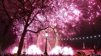 Un feu d'artifice à l'odeur de fruit pour le Nouvel an de Londres !
