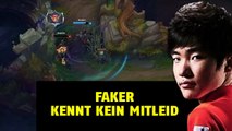 League of Legends: Selbst gegen einen Fan kennt Faker kein Mitleid!