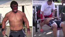 Angelo Samarripa aka „Das Biest“ wagt 328 kg beim Bankdrücken