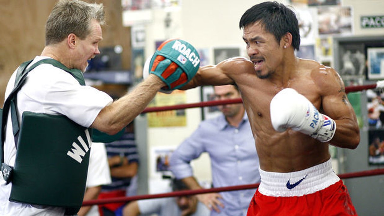 Das Training von Manny Pacquiao wird immer intensiver