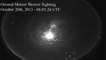 Orionides : une pluie d’étoiles filantes capturée par les caméras de la NASA