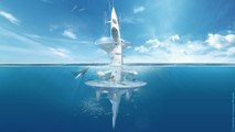 Le SeaOrbiter, un vaisseau océanographique futuriste pour explorer les fonds marins