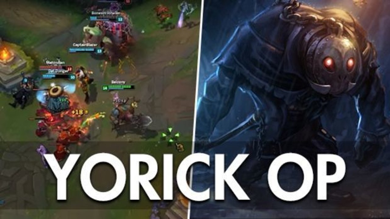 League of Legends: Yorick mit einem ganz einfachen Pentakill