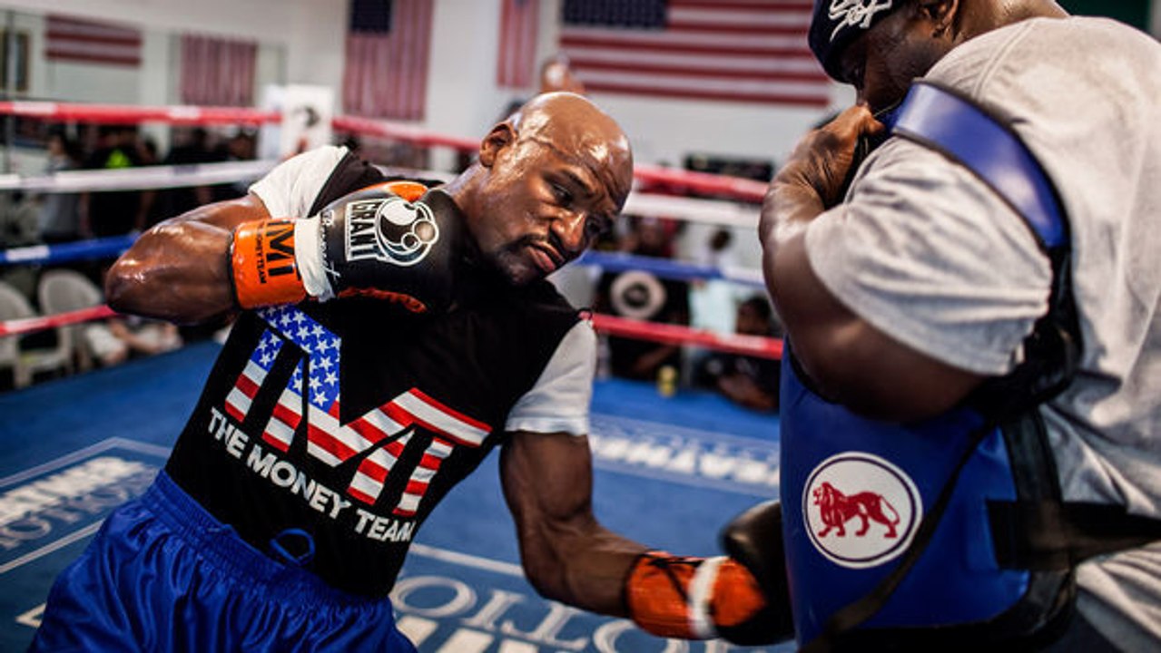 Boxen: Das intensive Training von Floyd Mayweather vor dem Kampf gegen Maidana