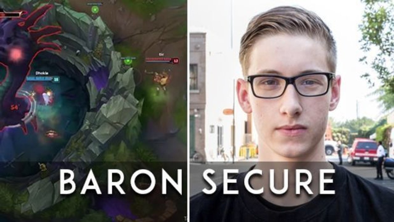 League of Legends: Cooler geht’s nicht! Bjergsen sichert den Baron mit Lee Sin