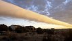 Un superbe rouleau de nuage filmé au Texas