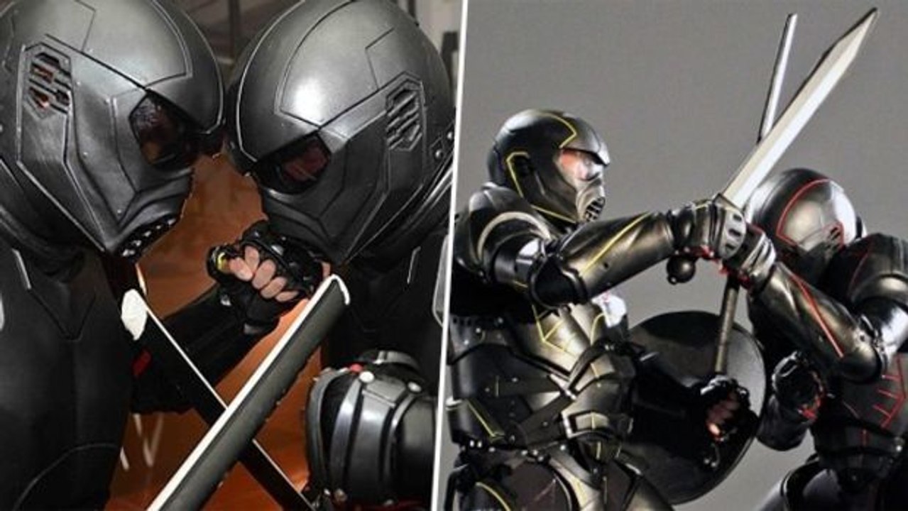 Entdecken Sie UMW, eine futuristische Kampfsportart mit Stichwaffe und Rüstung!