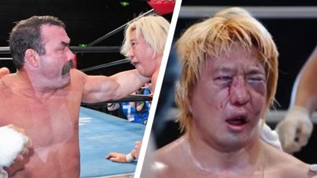 MMA: Don Frye und Yoshihiro Takayama zeigen einen total verrückten Kampf!