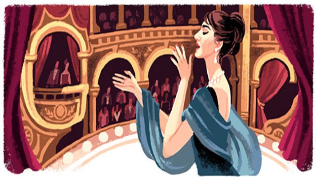 Google : un Doodle lyrique pour rendre hommage à la cantatrice Maria Callas
