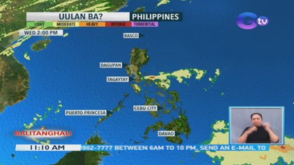 Weather update as of 11:09 AM (Feb. 02, 2022) | BT
