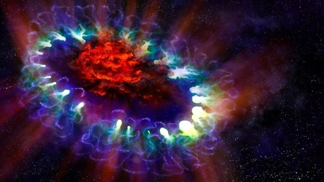 Les astronomes observent une supernova transformée en usine à poussière
