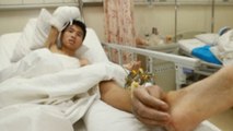 Des médecins greffent la main d'un Chinois sur sa jambe