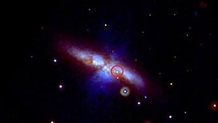 Une supernova découverte par hasard à proximité de notre galaxie