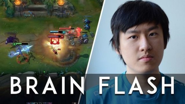 League of Legends: Rush überlebt einen schwierigen Dive dank eines unglaublichen Flash