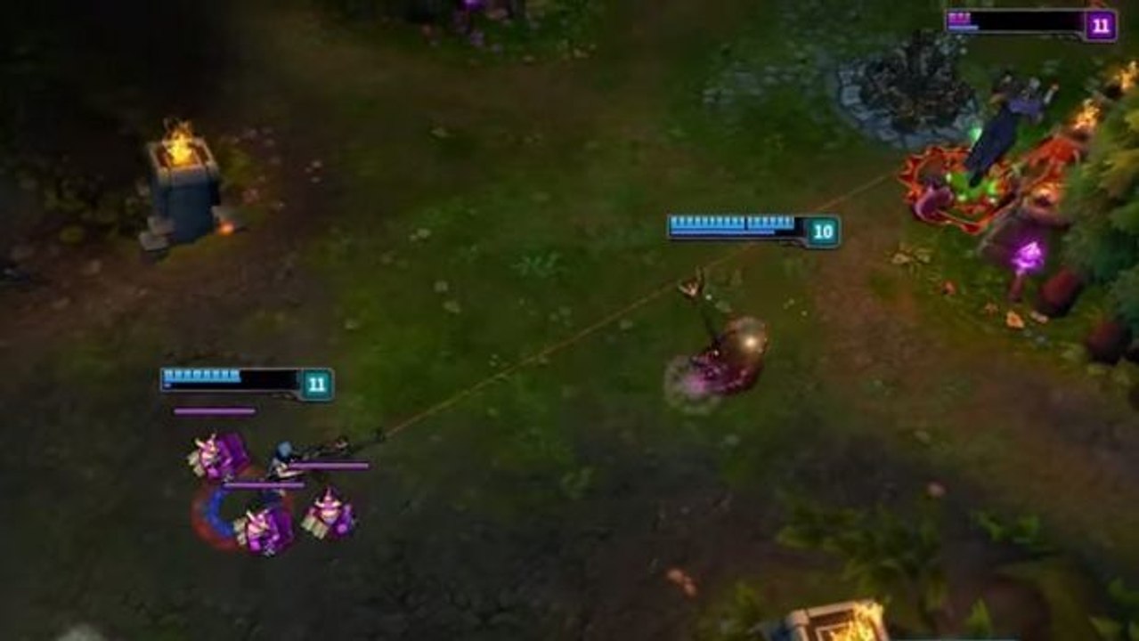 League of Legends: Der Pix von Lulu blockt die Ulti von Caitlyn?