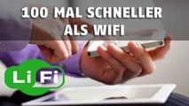 Li-Fi: Die neue Technik, die 100 mal schneller ist als Wi-Fi