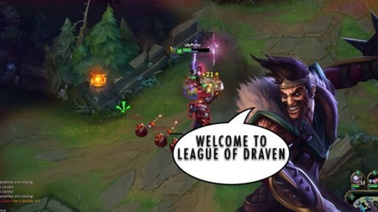League of Legends: Dieser Draven ist im 1on6 nicht zu stoppen!