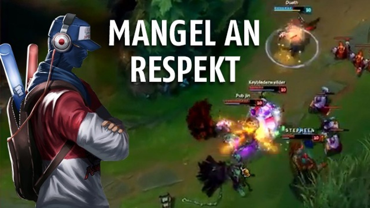 League of legends: dschungel-zed mit einem starken triple kill im 1on3!
