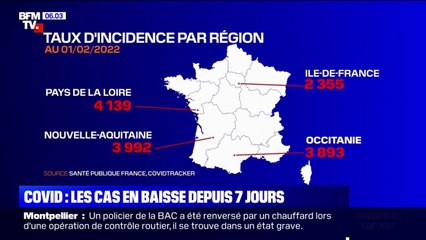 5e vague: le pic de contaminations pas encore atteint partout sur le territoire