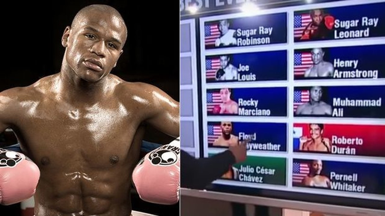 Top 5: Das sind für Floyd Mayweather die besten Boxer aller Zeiten