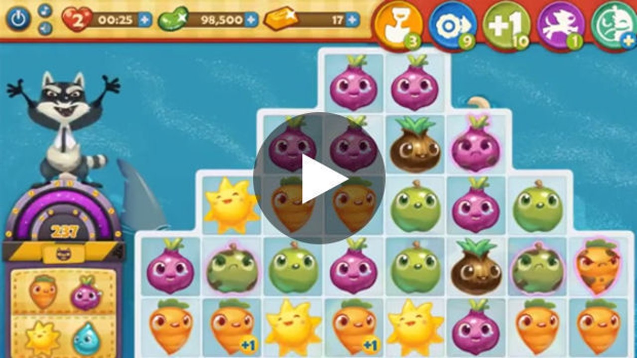 Farm Heroes Saga Level 599: Lösung, Tipps und Tricks