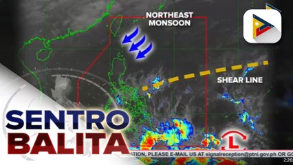 下载视频: PTV INFO WEATHER: Trough o extension ng LPA sa labas ng PAR, nakaaapekto sa Mindanao; Naturang LPA, hindi inaasahang papasok ng PAR