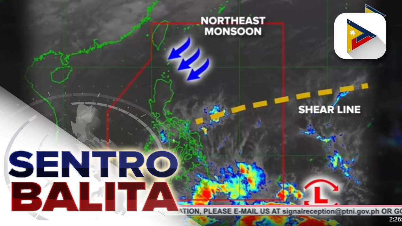 PTV INFO WEATHER: Trough o extension ng LPA sa labas ng PAR, nakaaapekto sa Mindanao; Naturang LPA, hindi inaasahang papasok ng PAR