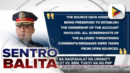 Video herunterladen: Tiktok account na nagpakalat ng umano'y assassination plot vs. BBM, tukoy na ng PNP