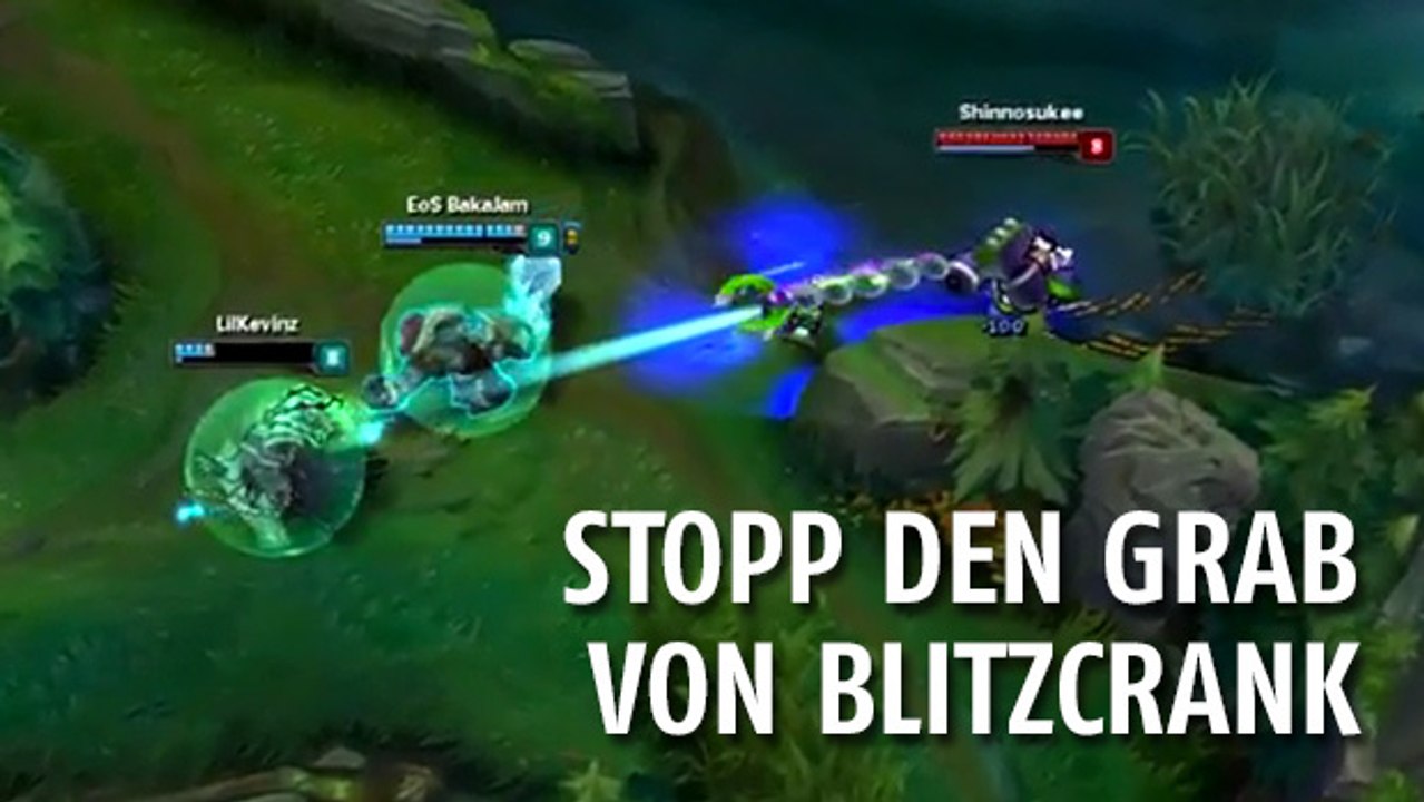 League of legends: mit dieser technik cancelt ihr mit trundle blitzcranks griff perfekt
