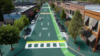 Solar Roadways : des routes futuristes recouvertes de panneaux solaires