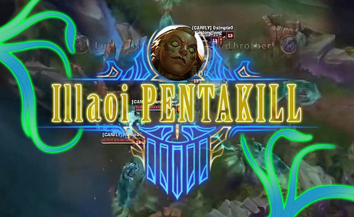 League of Legends: Mühelos! Illaoi mit einem klassischen Pentakill im 1on5