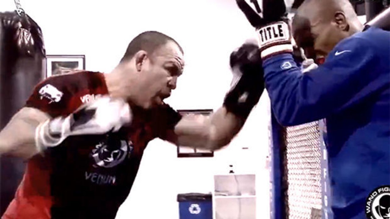 Das intensive Training von Wanderlei Silva