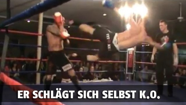 Muay Thai: Er schlägt sich selbst K.o.