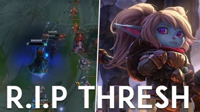 League of Legends: Mit der Ulti von Poppy kann man am besten trollen!