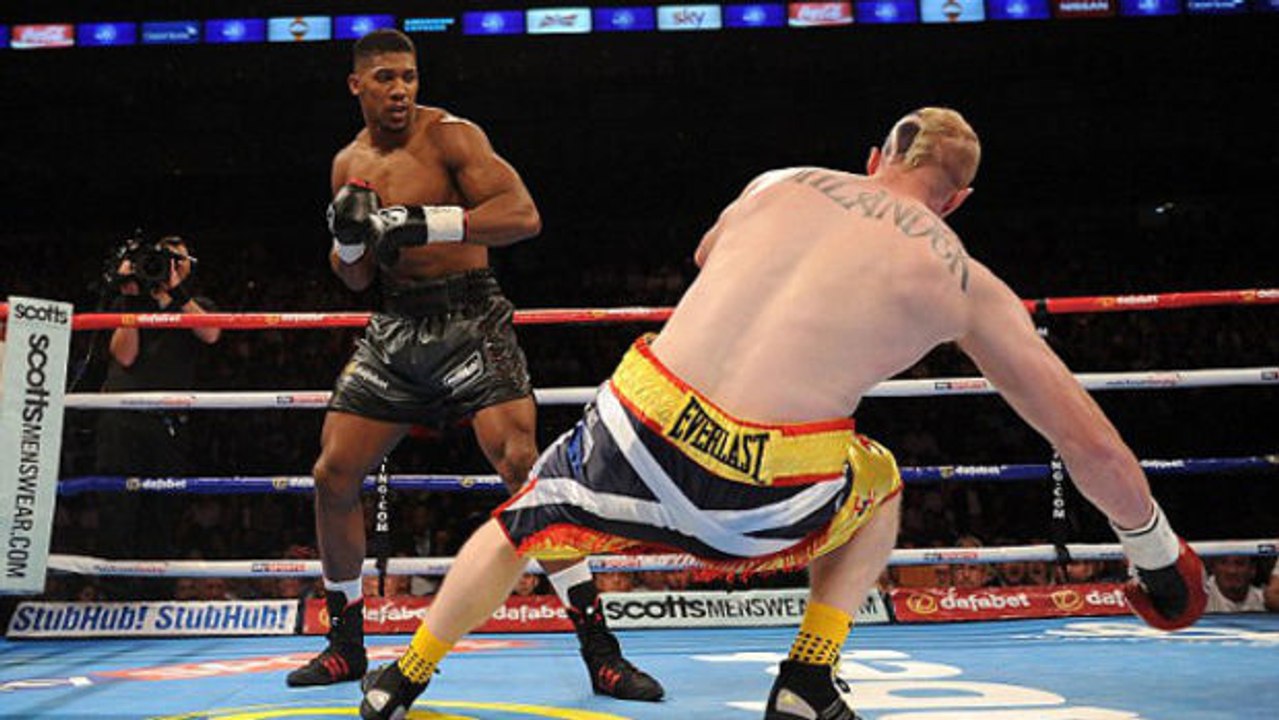 Anthony Joshua schlägt Gary Cornish in 90 Sekunden K.o.