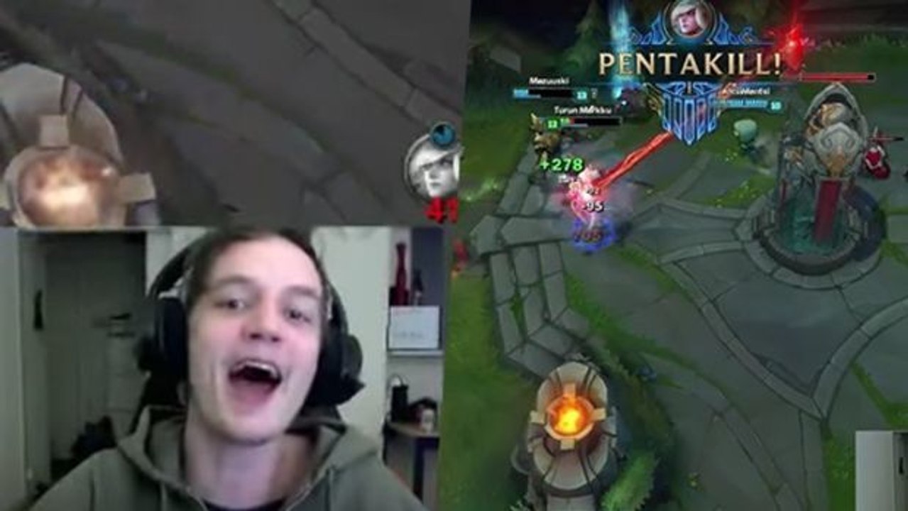 League of legends: dank eines überraschenden build! er schafft einen pentakill mit janna